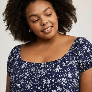 Torrid Scoop Babydoll Top